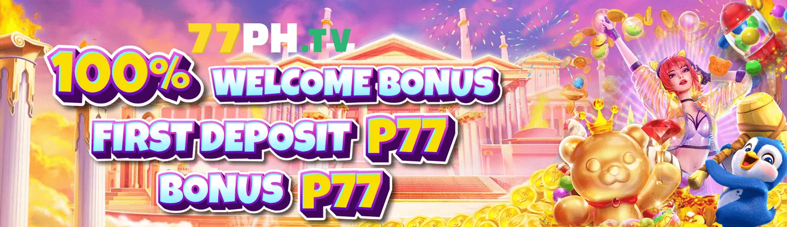 Hình ảnh chính trò chơi nổ hũ tại app777x với các biểu tượng may mắn và jackpot lớn